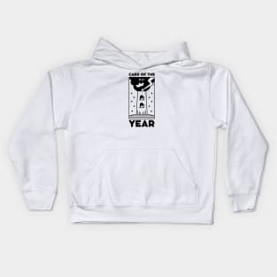 The Tower Tarot Card of The Year Kids Hoodie